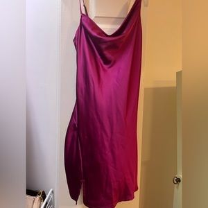 Pink Slip Dress